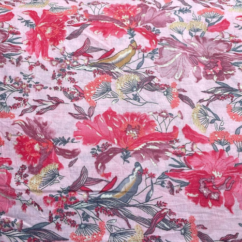 Cotton printed fabric