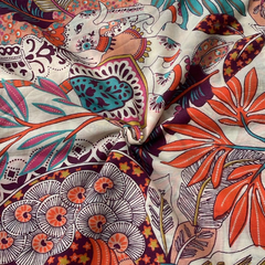 cotton printed fab