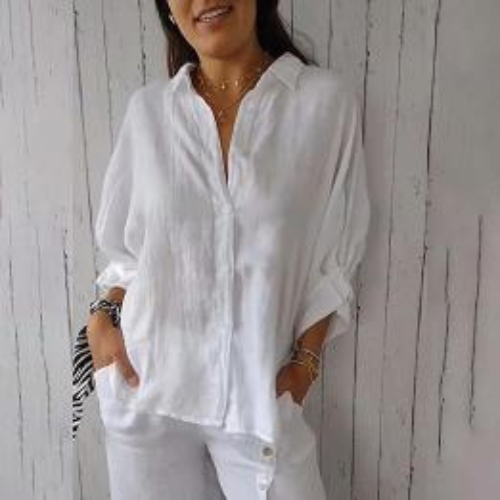Men Shirts Cotton Gauze Double Layer fabric