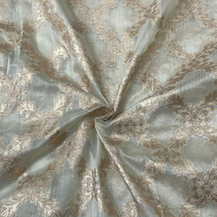 Chanderi Silk Printed Fabric