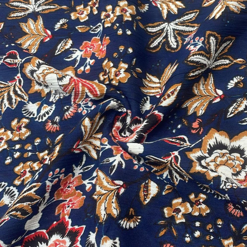 Rayon  Crep Printed Fabric