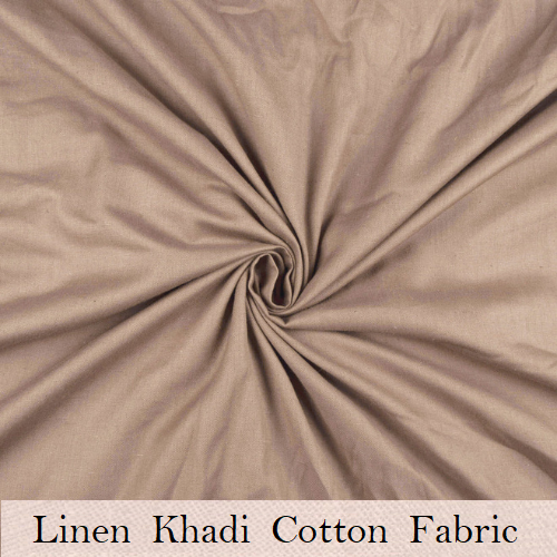 Linen Khadi Cotton Being Fabric