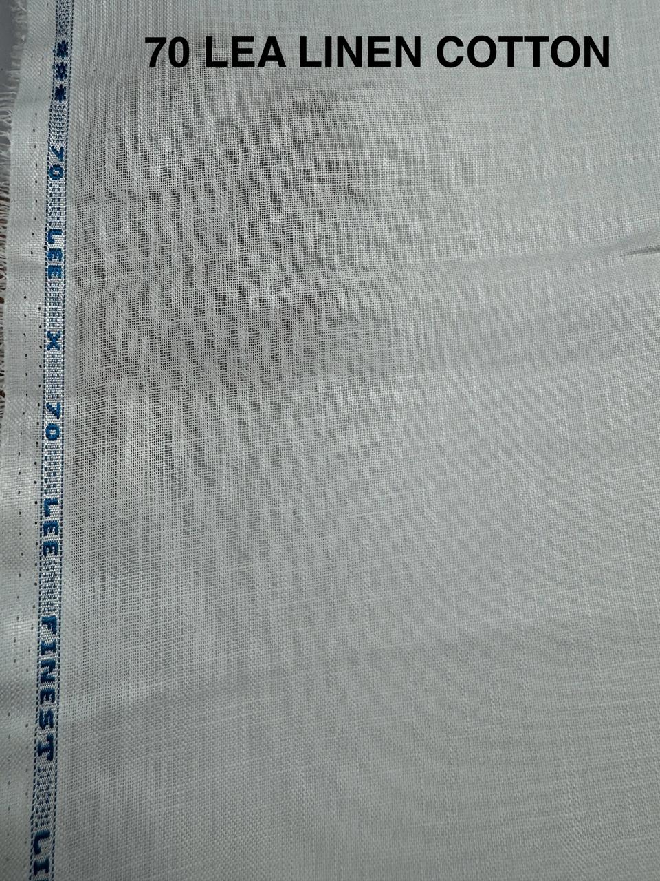 Linen Full White Fabric