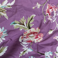 silk printed fab
