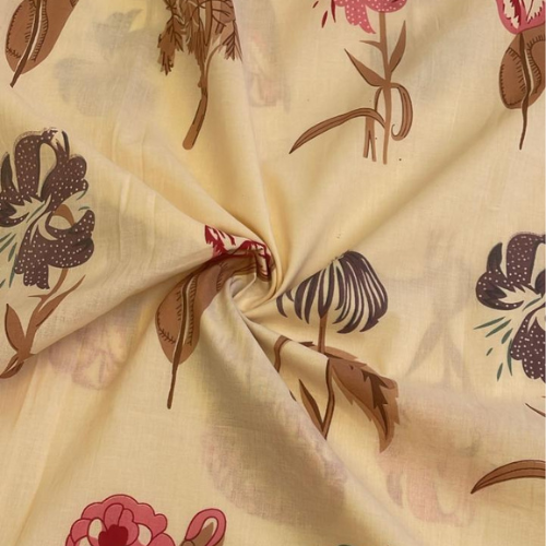 Cotton printed fabric