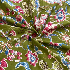 Cotton printed fabric