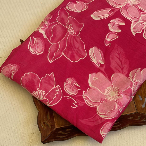 Cotton printed fabric