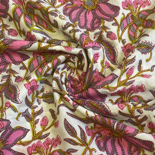 Cotton printed fabric