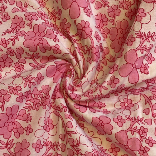 Cotton printed fabric
