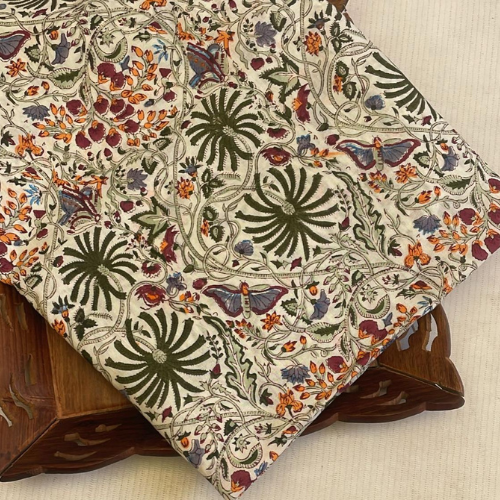 Cotton printed fabric