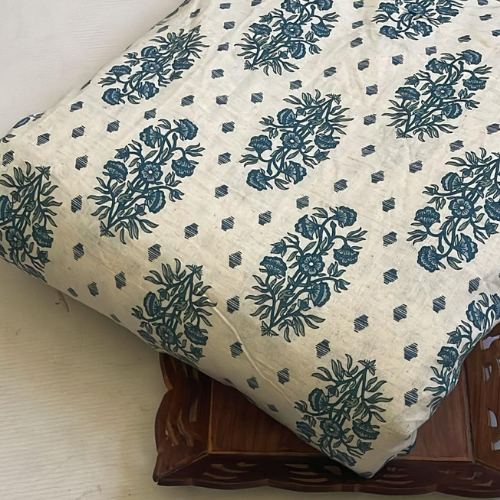 Khadi Cotton Printed Fabric