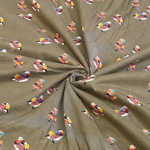 Cotton Printed Mulmul Fabric