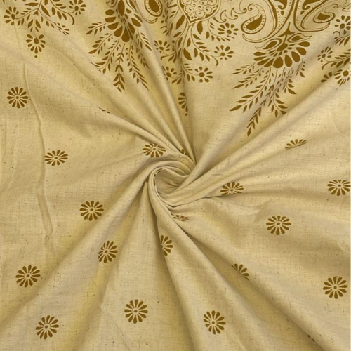 Khadi Cotton Printed Fabric