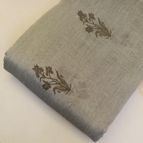 Chanderi Silk Printed Fabric