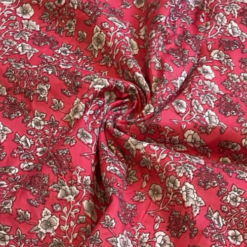 Khadi Cotton Printed Fabric
