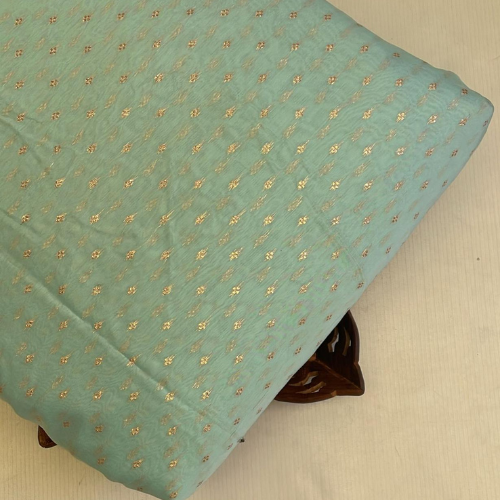 Muslin Silk Printed Fabric