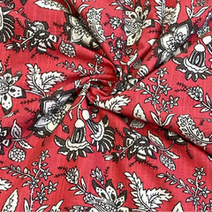 Khadi Cotton Printed Fabric