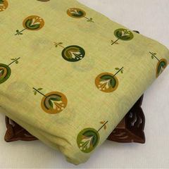 Khadi Cotton Printed Fabric