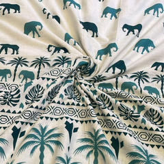 Khadi Cotton Printed Fabric