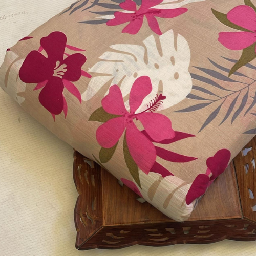 Cotton printed fabric