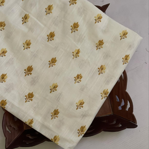 Khadi Cotton Printed Fabric