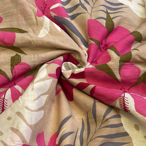 Cotton printed fabric