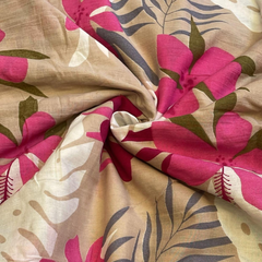 Cotton printed fabric