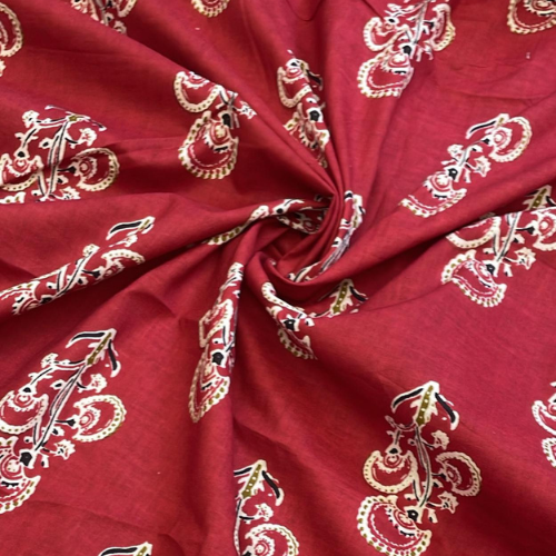 Cotton printed fabric
