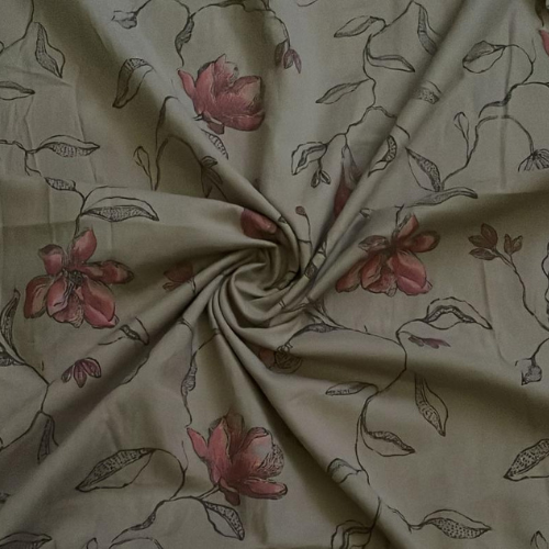 Khadi Cotton Printed Fabric
