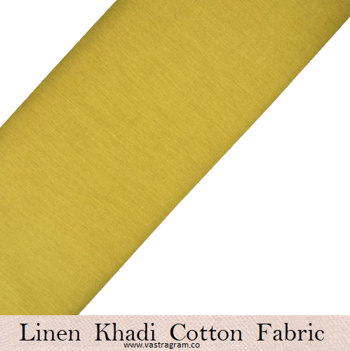 Linen Khadi Cotton Soft Fabric