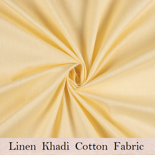 Linen Khadi Cotton  Fabric