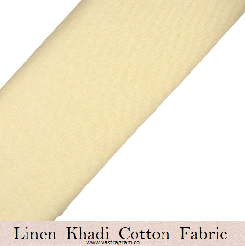 Linen Khadi Cotton  Fabric