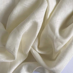 Linen Cream (off-white ) fabric