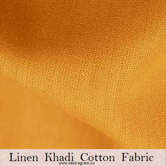 Linen khadi cotton fabric