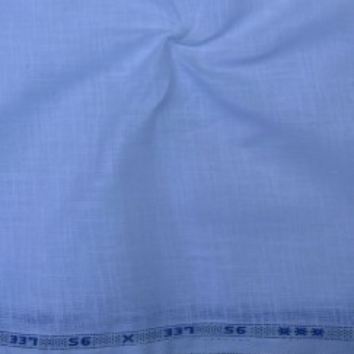 Royal Linen Full White Fabric