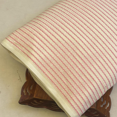 Linen Stripe Cotton Fabric